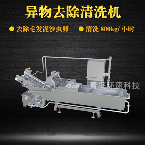 氣泡式果蔬清洗機(jī)，有效清洗，過(guò)濾泥沙