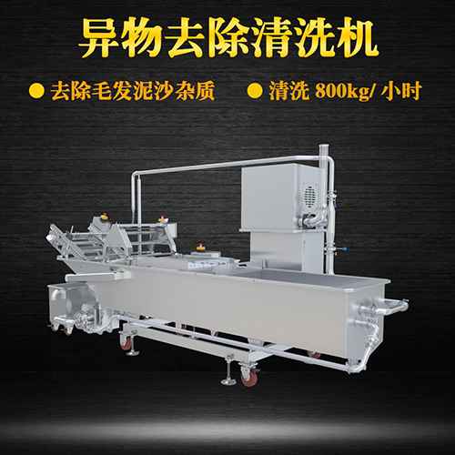 果蔬專用清洗機，氣泡清洗，清洗800kg小時